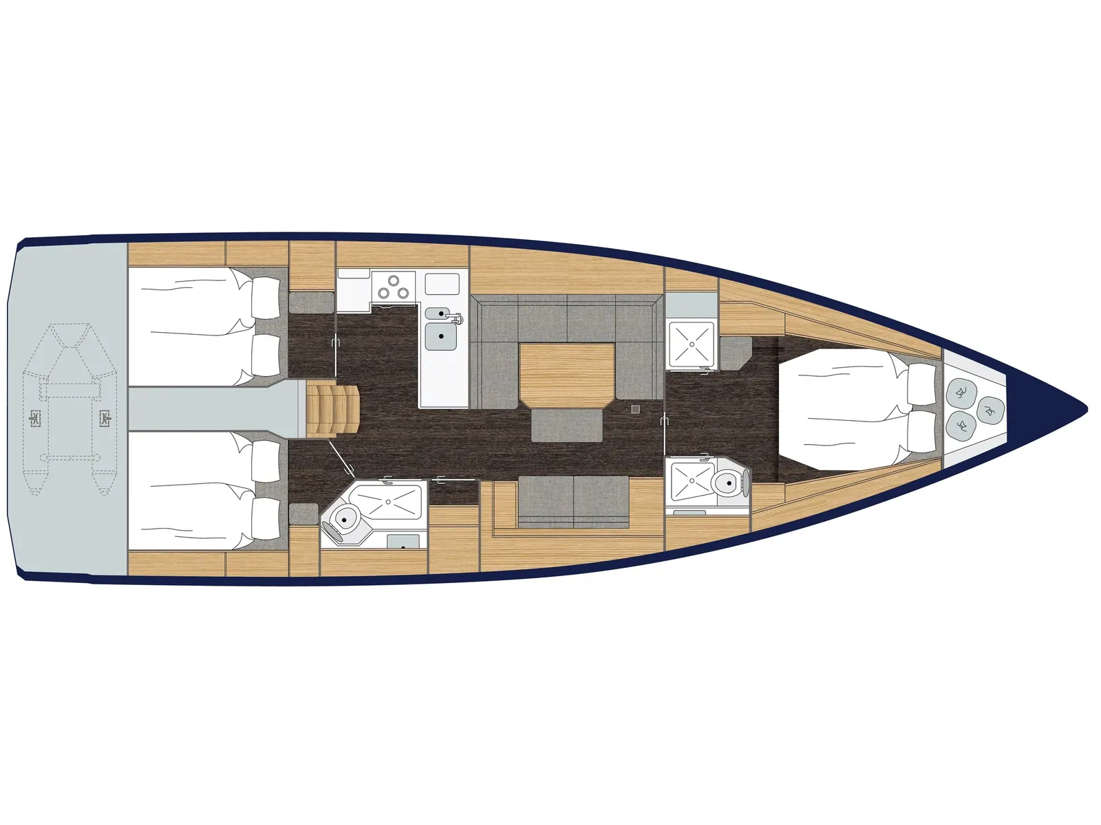 Bavaria C45 Style · Fethiye · 2023 – fotoğraf 8