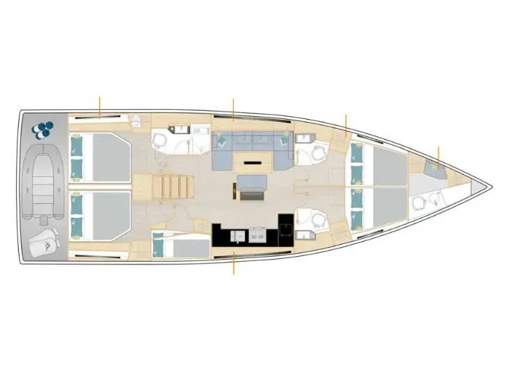 Hanse 510 · Göcek · 2024 – fotoğraf 8